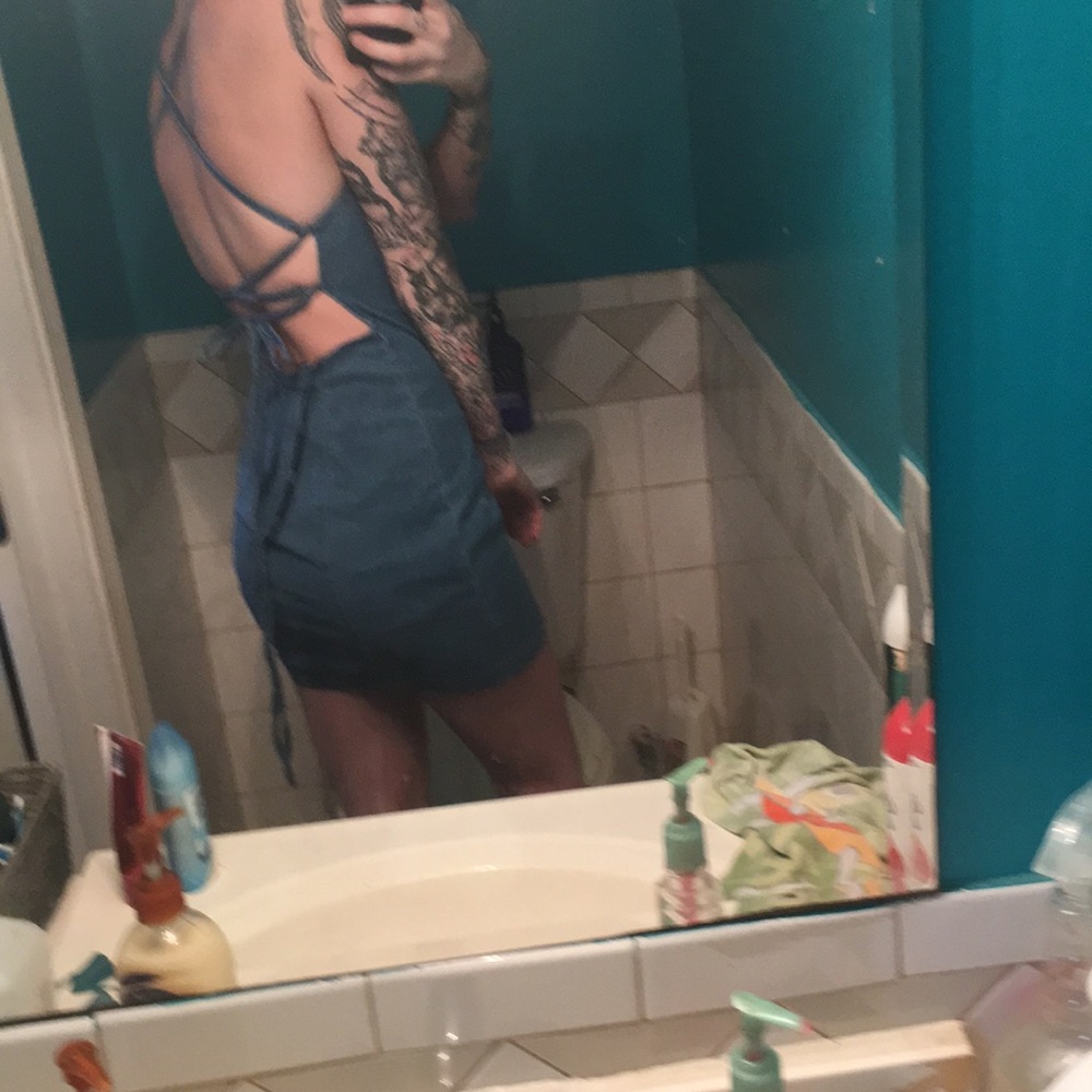 denim dress